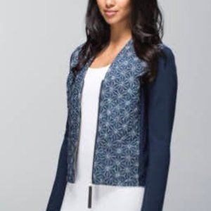 Lululemon NWT women's Cardigan and Again Inkwell